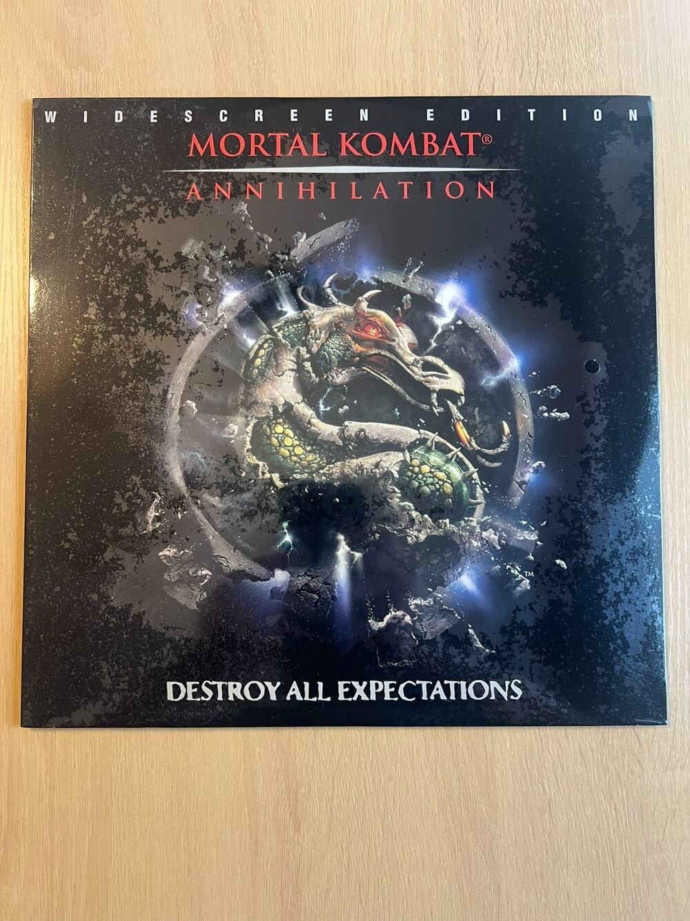 Mortal Kombat Annihilation LaserDisc Widescreen Edition 1998 Vintage Movie Disc